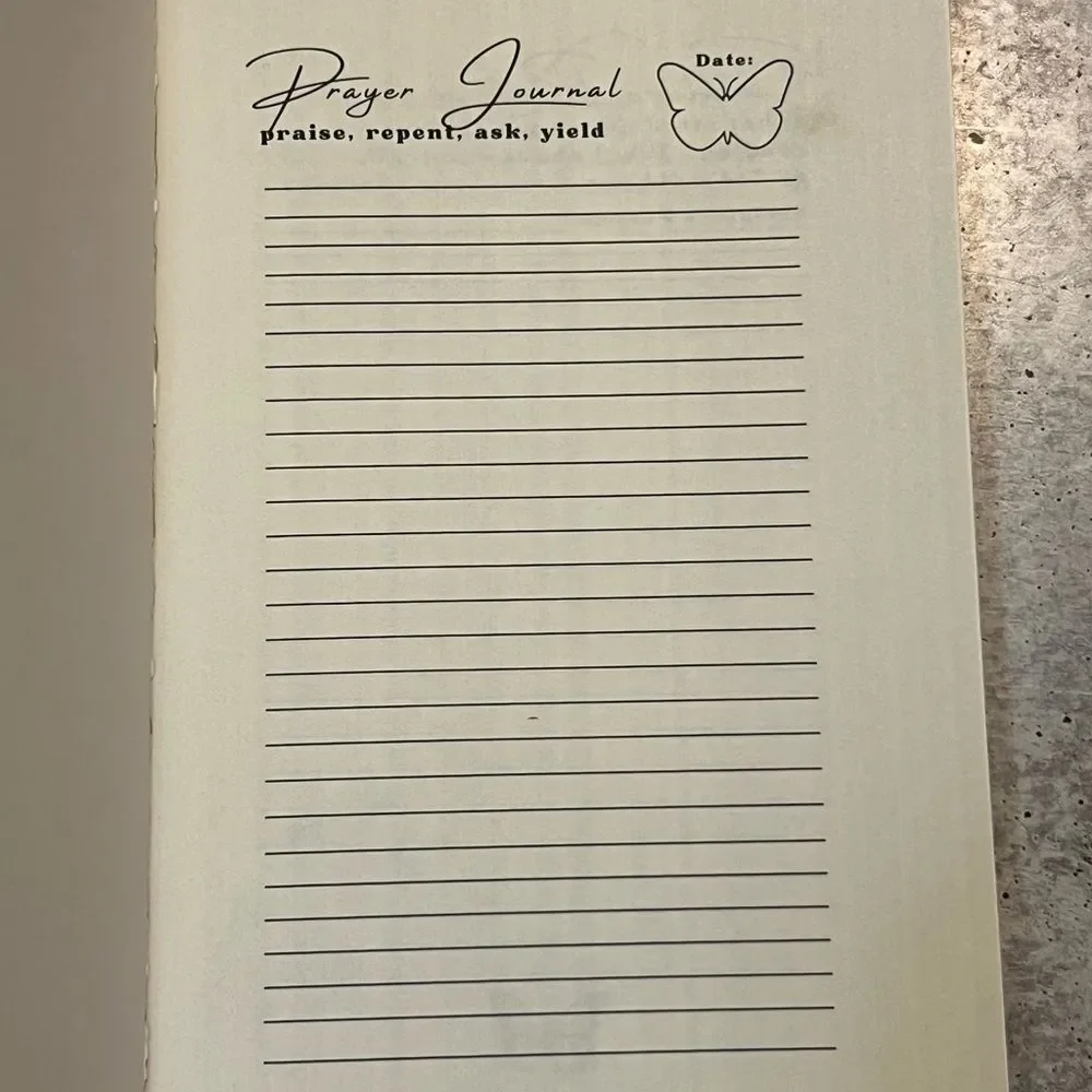 The secret place prayer journal guided prayer journal for all ages.